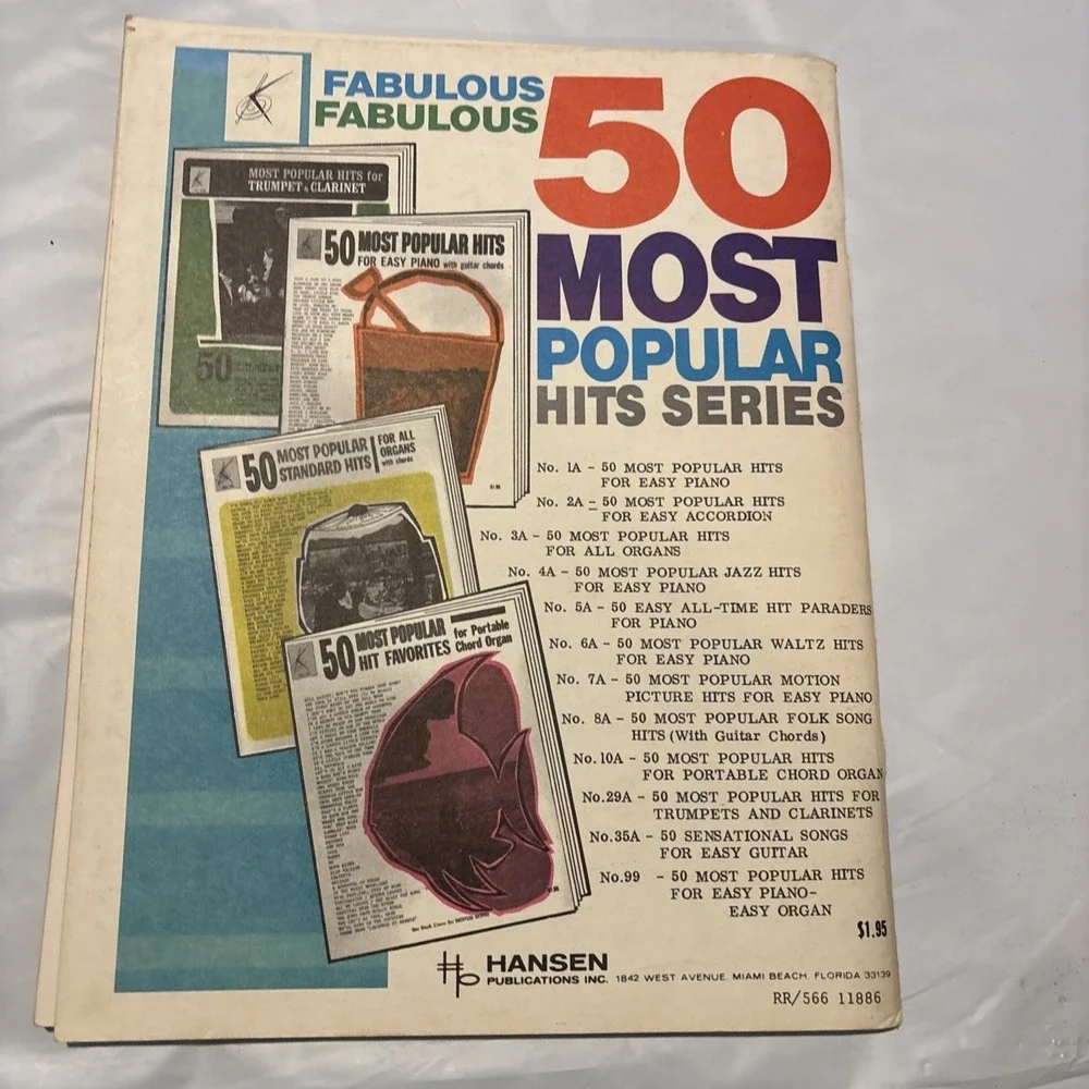 Big‎ 7 Book Most Popular Standards Songbook 62 Sheet Music Songs Hansen Publish